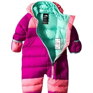 The North Face infant lil snuggler down suit